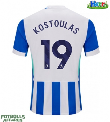 Brighton Charalampos Kostoulas #19 Hemmatröja 2025-26 Kortärmad